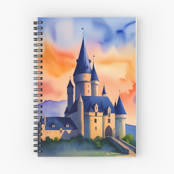 Item preview, Medieval French Castle at Dawn designed and sold by Erika V..