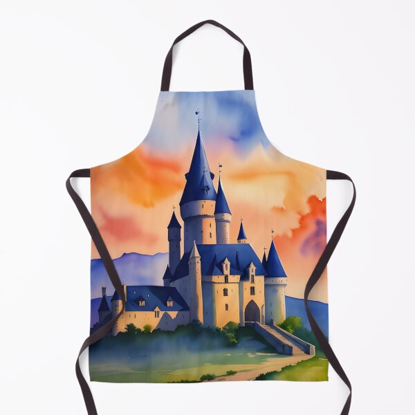 Item preview, Medieval French Castle at Dawn designed and sold by Erika V..