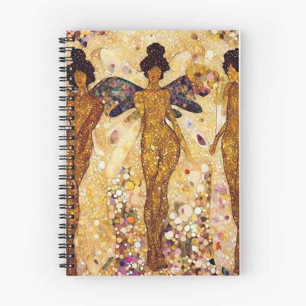 Item preview, Gustav Klimt style Fairies designed and sold by NeffeliesStuff.