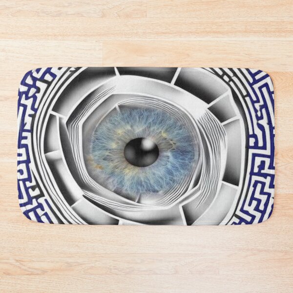 Artikelvorschau, Auge im Labyrinth werden wir in einer komplexen Welt beobachtet, die unsere Realität symbolisiert entworfen und verkauft von JaroDesign2023.