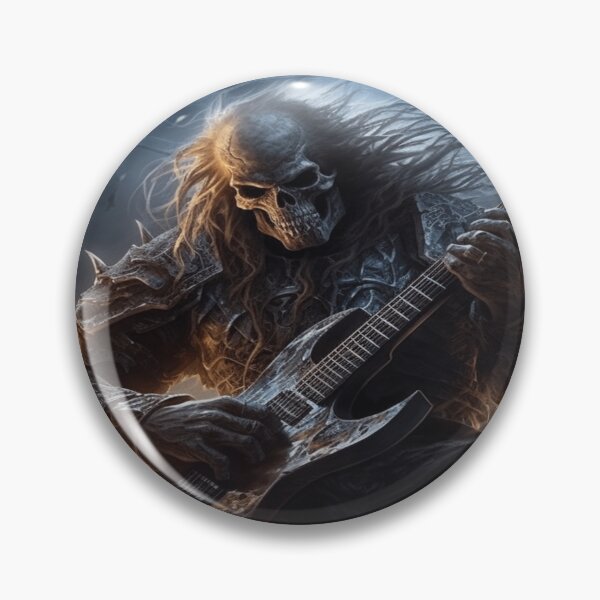 Item preview, Apocalyptic guitarist designed and sold by Foxclothier.