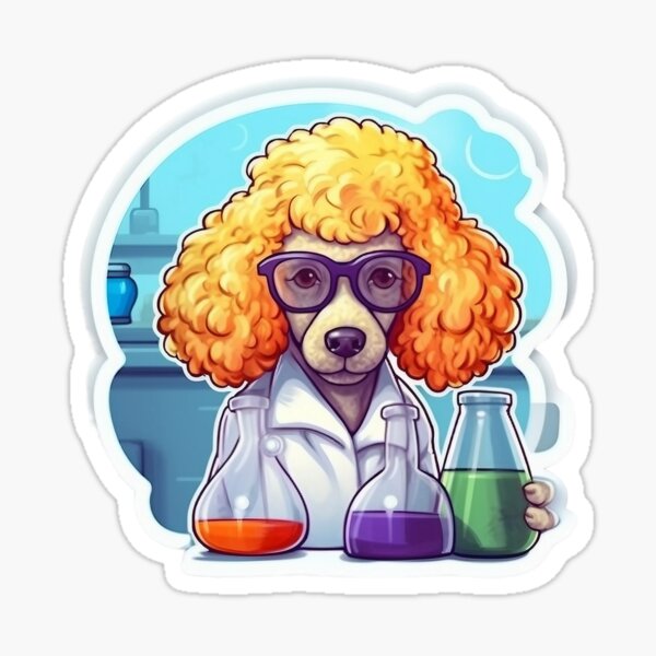 Artikel-Vorschau von Chemiepudel, designt und verkauft von ArtfulHorizons.