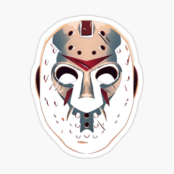 Jason Voorhees Sticker for Sale by King Moon