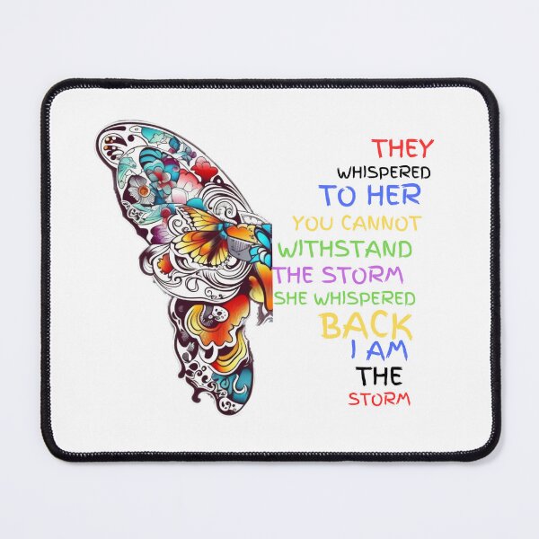 Item preview, I Am The Storm Butterfly 3 designed and sold by Walker Miller Designs.