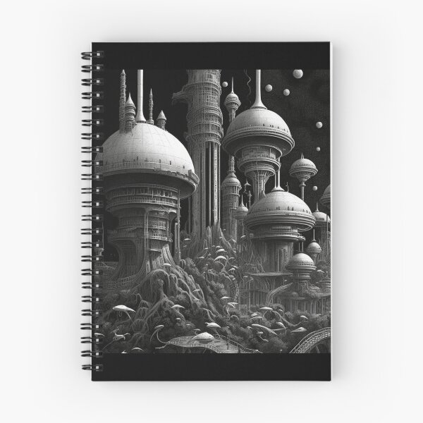 Item preview, Submerged Metropolis: Retro-Styled Underwater Utopias designed and sold by JLCableStudio.