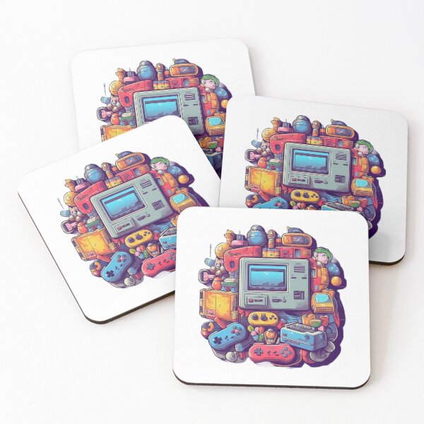 Item preview, Retro Gaming Conglomerate Art designed and sold by Gameasty.