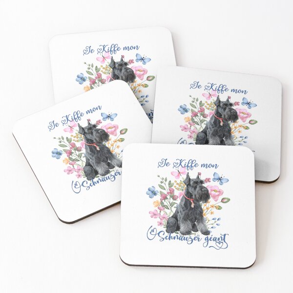 Item preview, Giant Schnauzer dog (Giant Schnauzer), I love my Giant Schnauzer for lovers of working dogs or guard dogs, in French designed and sold by isaweb.