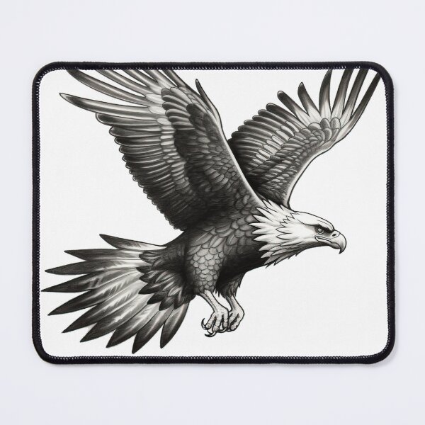 Item preview, Old School Eagle Tattoo Art 17 designed and sold by giggles-omg.
