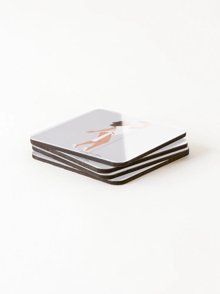 Thumbnail 4 of 5, Coasters (Set of 4), Fever designed and sold by RikDrawsThings.