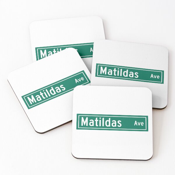 Item preview, matildas street sign designed and sold by doodles fc.