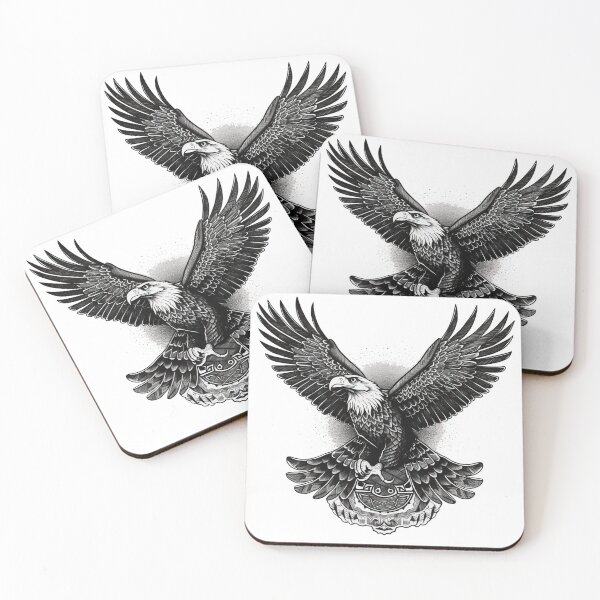 Item preview, Old School Eagle Tattoo Art 21 designed and sold by giggles-omg.
