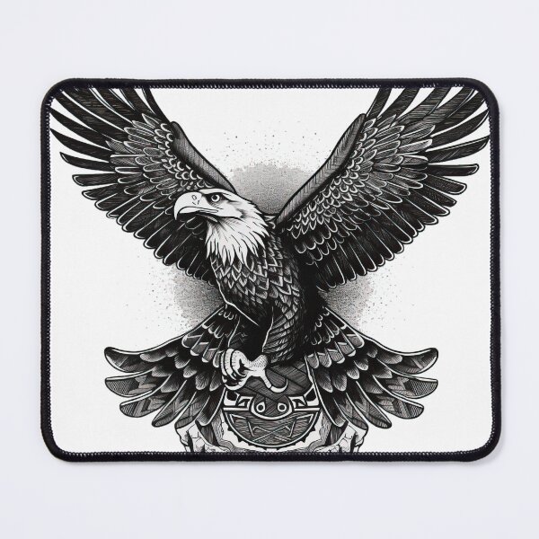 Item preview, Old School Eagle Tattoo Art 21 designed and sold by giggles-omg.