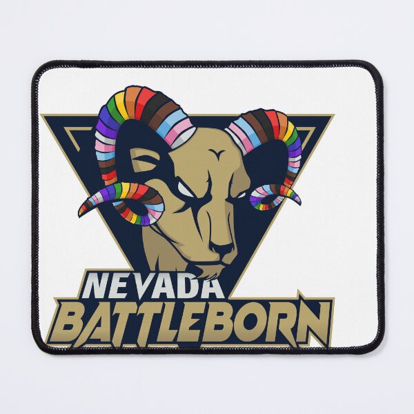 Item preview, Nevada Battleborn Pride Logo designed and sold by SHL-Hockey.