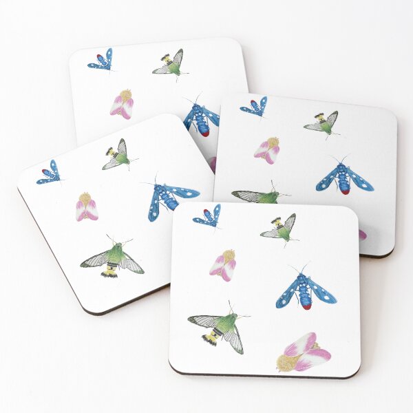 Item preview, Beautiful Rare Moths designed and sold by SylviaminiArt.