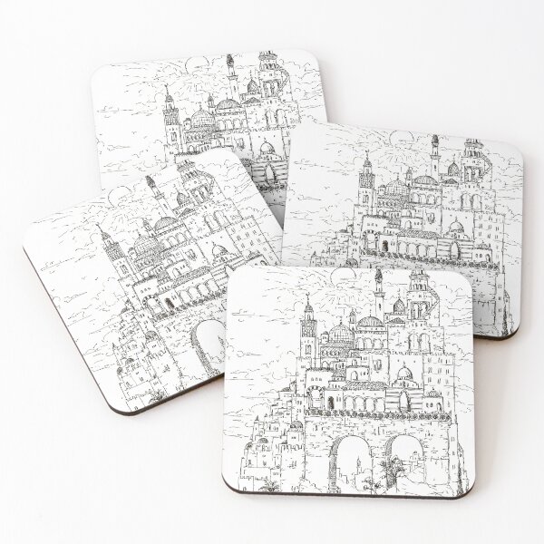 Item preview, مدينة خيالية - An Imaginary City designed and sold by LaZisaArtStudio.