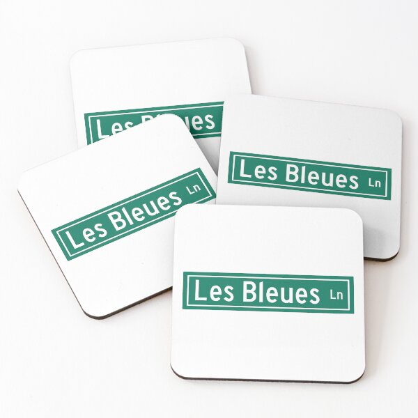 Item preview, les bleues street sign designed and sold by doodles fc.