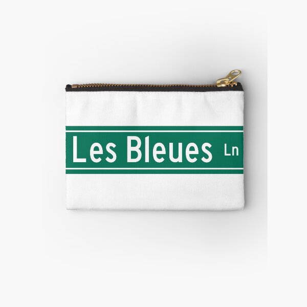 Item preview, les bleues street sign designed and sold by doodles fc.