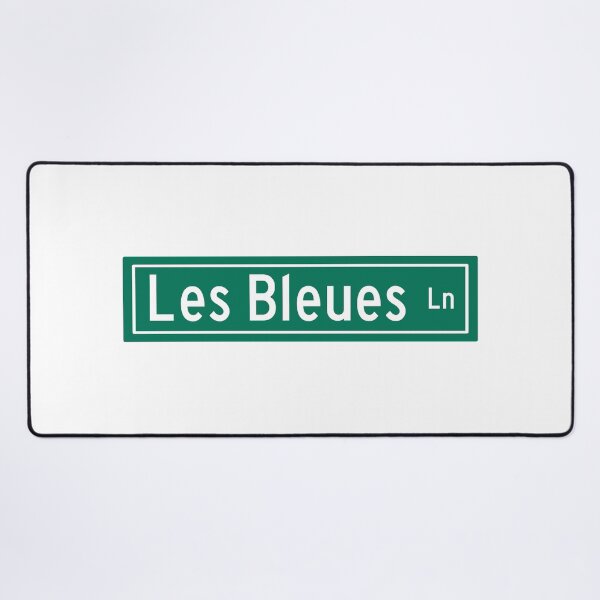 Item preview, les bleues street sign designed and sold by doodles fc.