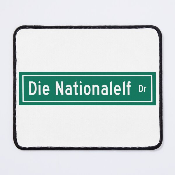 Item preview, die nationalelf street sign designed and sold by doodles fc.