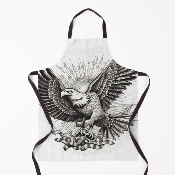 Item preview, Old School Eagle Tattoo Art 5 designed and sold by giggles-omg.
