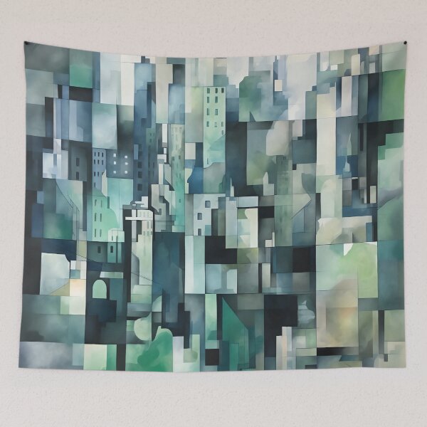 Item preview, Cityscape Cubism designed and sold by Beso75.