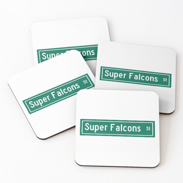 Item preview, super falcons street sign designed and sold by doodles fc.