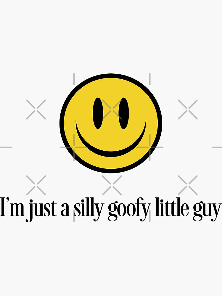 3 silly little goofy doodles | Sticker