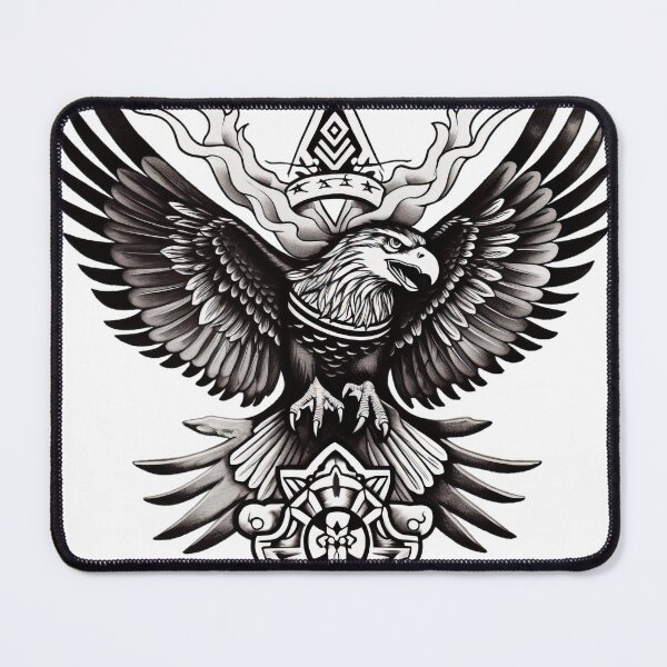 Item preview, Old School Eagle Tattoo Art 11 designed and sold by giggles-omg.