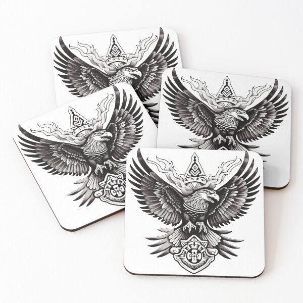 Item preview, Old School Eagle Tattoo Art 11 designed and sold by giggles-omg.
