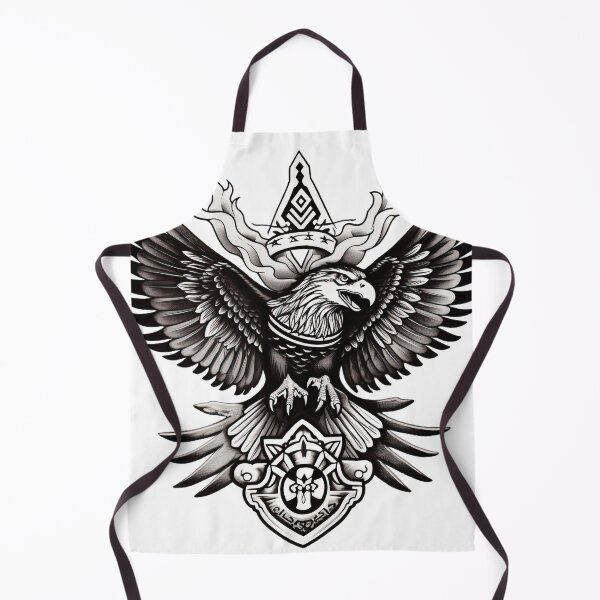 Item preview, Old School Eagle Tattoo Art 11 designed and sold by giggles-omg.