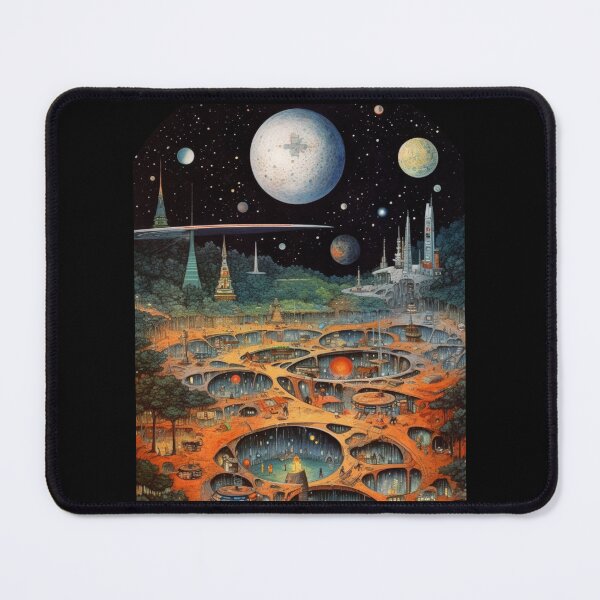 Item preview, Lunar Legacy: Retro Visions of Moon Colonies designed and sold by JLCableStudio.