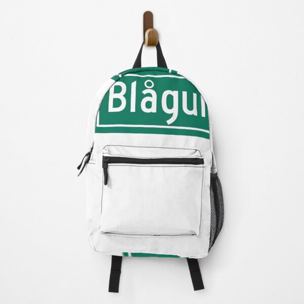Item preview, blågult street sign designed and sold by doodles fc.