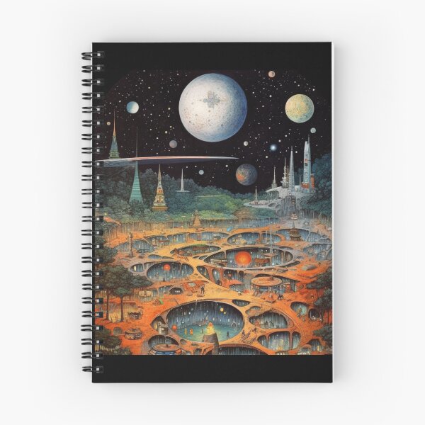 Item preview, Lunar Legacy: Retro Visions of Moon Colonies designed and sold by JLCableStudio.