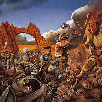 Artwork thumbnail, Battle at the Red Arch By Chris Achilleos by HseAchilleos