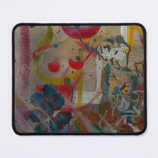 Item preview, weird abstract painting designed and sold by Hendersonprints.