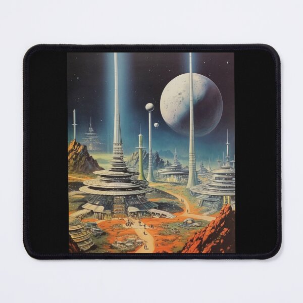 Item preview, Lunar Legacy: Retro Visions of Moon Colonies designed and sold by JLCableStudio.