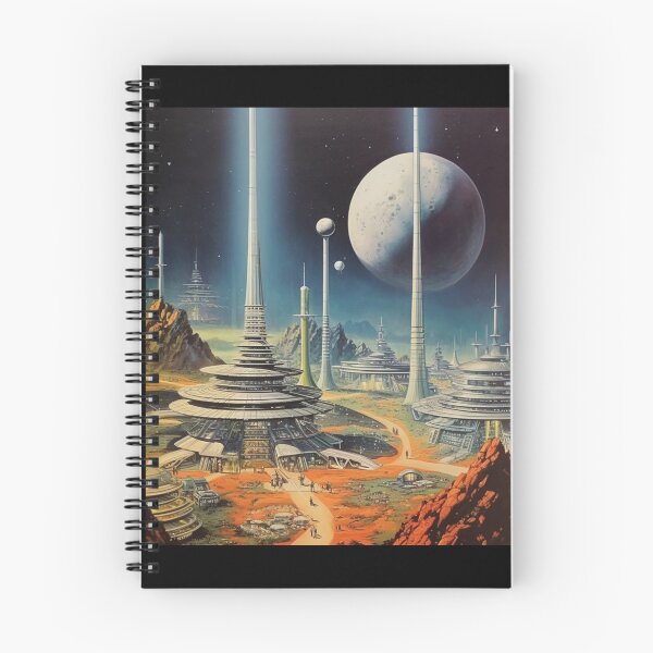 Item preview, Lunar Legacy: Retro Visions of Moon Colonies designed and sold by JLCableStudio.