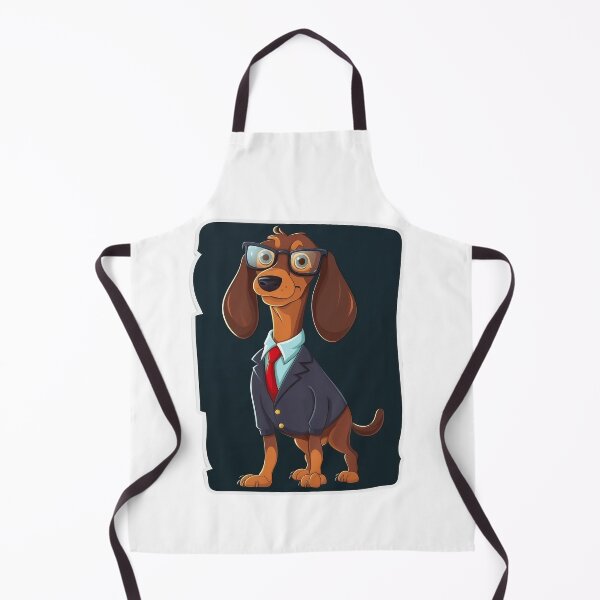 Item preview, Manager on duty cute dog designed and sold by ArtfulHorizons.