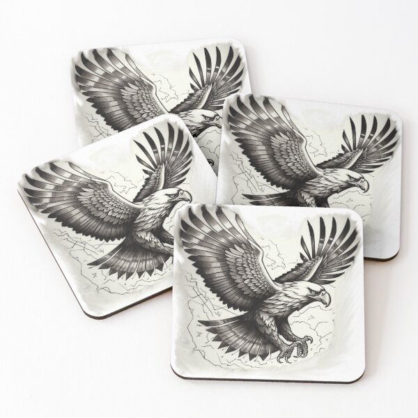Item preview, Old School Eagle Tattoo Art  designed and sold by giggles-omg.