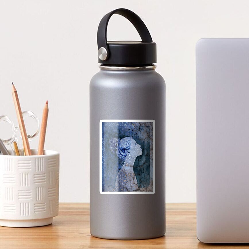 Item preview, Glossy Sticker designed and sold by Elaine-Ellis.