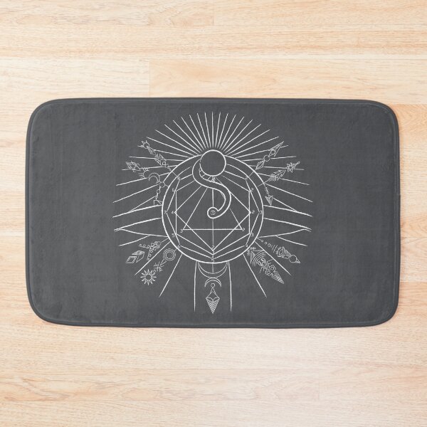 Item preview, Zen hurdy-gurdy mandala - white pattern designed and sold by Zal-Production.