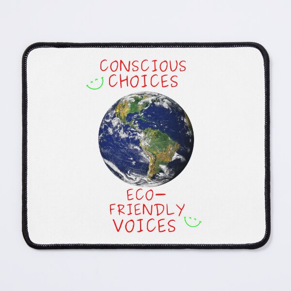 Item preview, Conscious choices, eco-friendly voices designed and sold by rbcc.