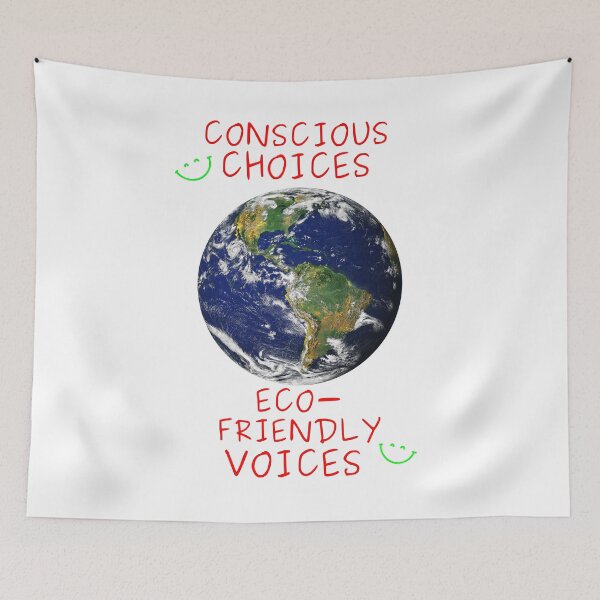 Item preview, Conscious choices, eco-friendly voices designed and sold by rbcc.