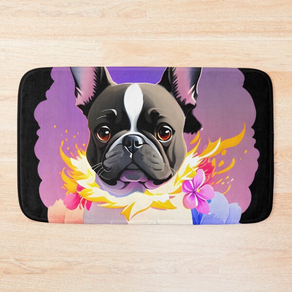 Item preview, Funky Vibes: Groovy French Bulldog designed and sold by A.I. Does  Art.