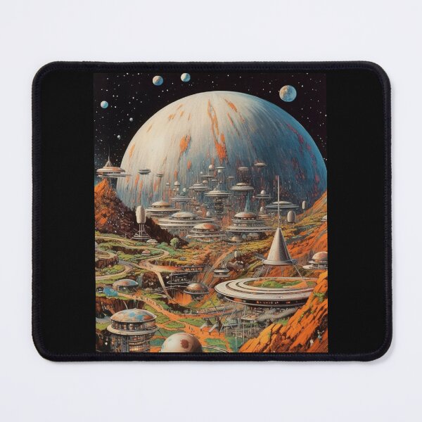 Item preview, Lunar Legacy: Retro Visions of Moon Colonies designed and sold by JLCableStudio.