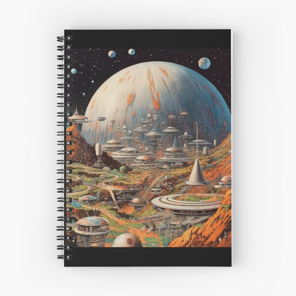 Item preview, Lunar Legacy: Retro Visions of Moon Colonies designed and sold by JLCableStudio.