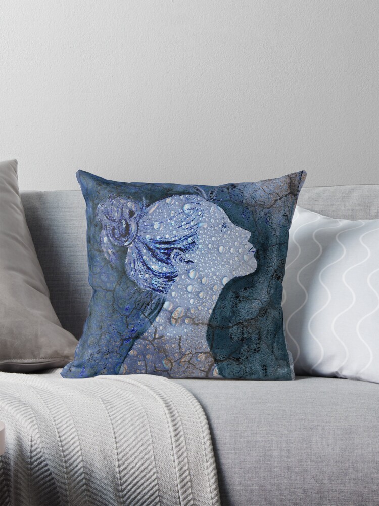 Item preview, Throw Pillow designed and sold by Elaine-Ellis.