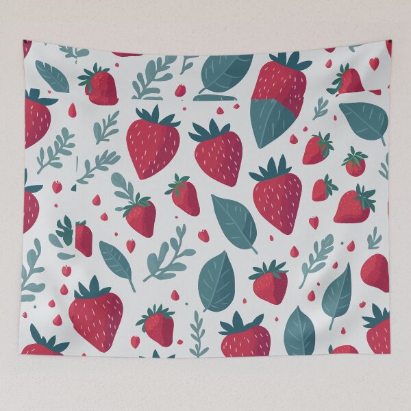 Item preview, Strawberry Background designed and sold by jkrphoto.