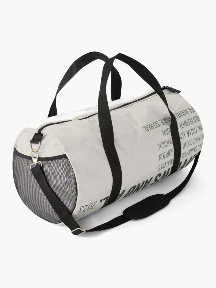 Burberry hot sale gym bag