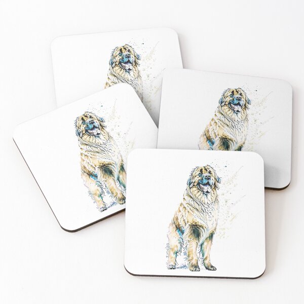 Item preview, watercolor dogs leonberg - funny dog designed and sold by NewStyle44.